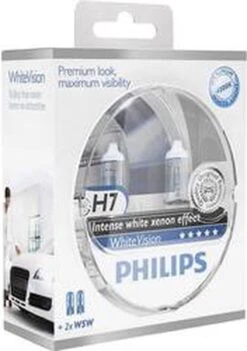 Philips White Vision H7 55W/12V Halogeen Lampen, Set à 2 Stuks -Auto-Onderdelen 844x1200 2