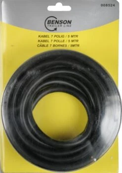 Benson Aanhangwagen Kabel - 7-Polig - 1 Mm² - 5 Meter - Zwart -Auto-Onderdelen 847x1200 3