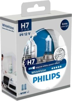Philips White Vision H7 55W/12V Halogeen Lampen, Set à 2 Stuks -Auto-Onderdelen 860x1200 2
