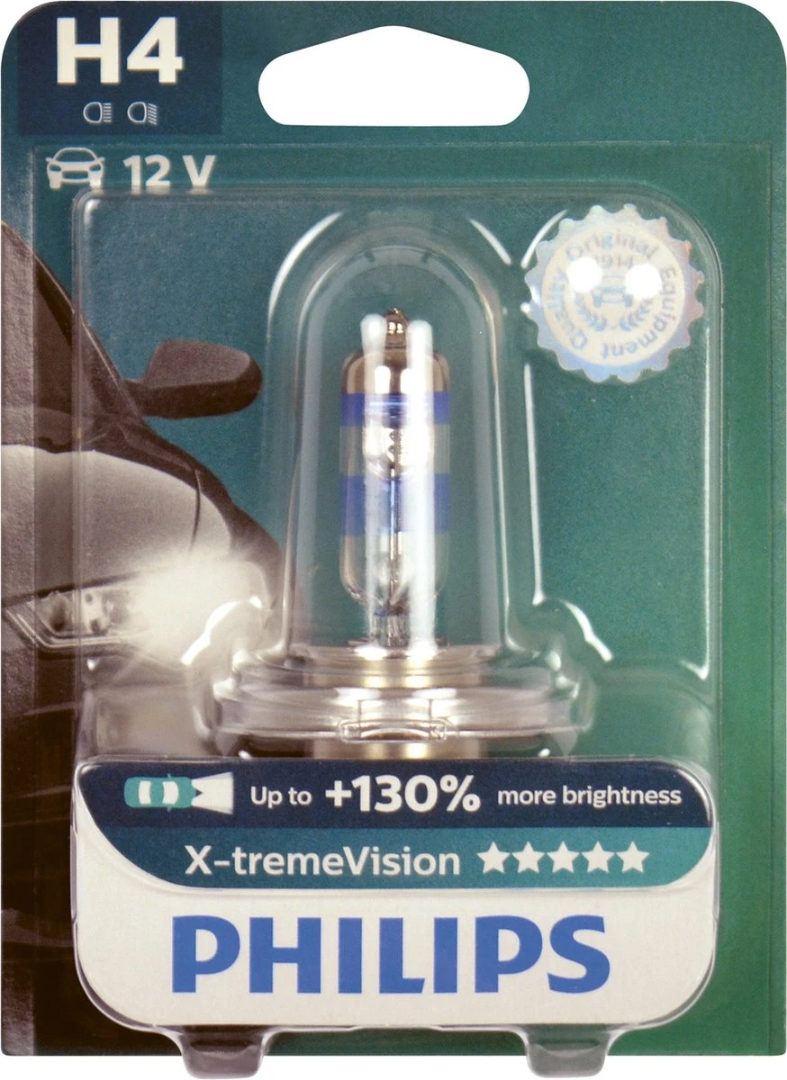 Philips Halogeenlamp X-Tremevision H4 60/55 W 12 V 9 Philips Halogeenlamp X-Tremevision H4 60/55 W 12 V - Afbeelding 7