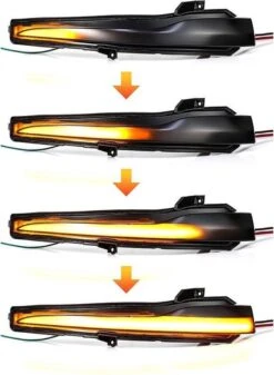 No Name Mercedes C Klasse W205 E Klasse W213 W222 GLC Dynamische Led Spiegel Knipperlichten Glas Buitenspiegel AMG 63