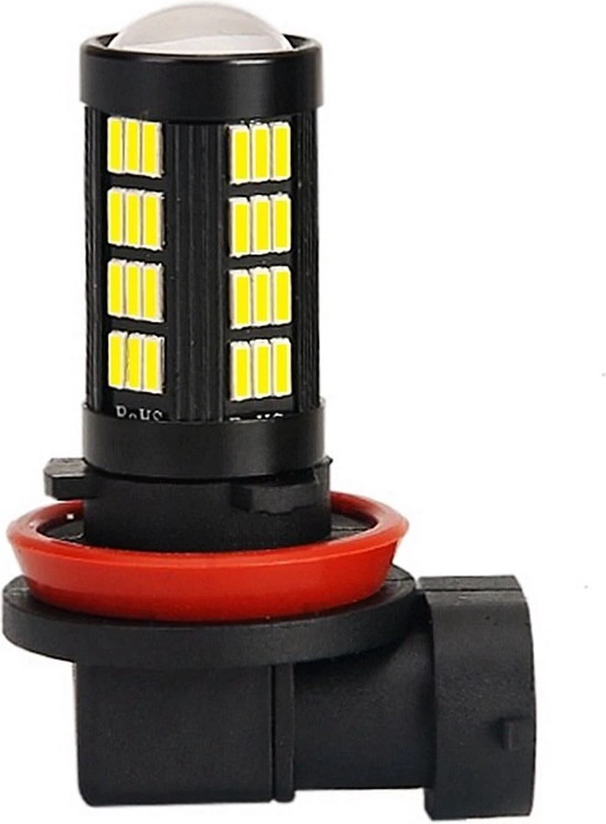 Merkloos H8 Autolamp LED - SET Van 2 Mistlampen - Super Helder WIT - LED CANBUS - Foutvrij - 12V - Mistlamp 7 Merkloos H8 Autolamp LED - SET Van 2 Mistlampen - Super Helder WIT - LED CANBUS - Foutvrij - 12V - Mistlamp - Afbeelding 5