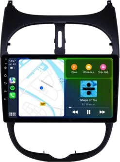 Peugeot 206 Autoradio | 1998 T/m 2009 | CarPlay -Auto-Onderdelen 888x1200 2