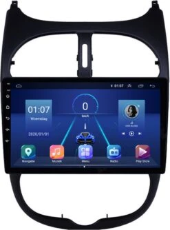 Peugeot 206 Autoradio | 1998 T/m 2009 | CarPlay