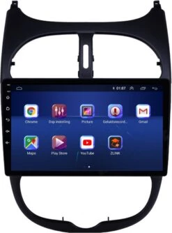 Peugeot 206 Autoradio | 1998 T/m 2009 | CarPlay -Auto-Onderdelen 888x1200 3