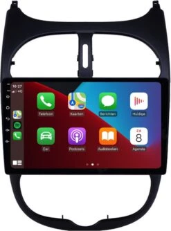 Peugeot 206 Autoradio | 1998 T/m 2009 | CarPlay -Auto-Onderdelen 888x1200 4