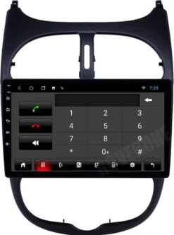 Peugeot 206 Autoradio | 1998 T/m 2009 | CarPlay -Auto-Onderdelen 889x1200