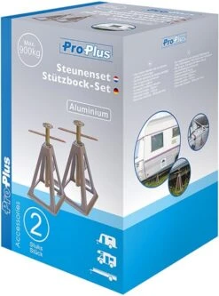 Proplus Steunenset Voor Caravans Aluminium Zilver 2 Stuks -Auto-Onderdelen 890x1200 3