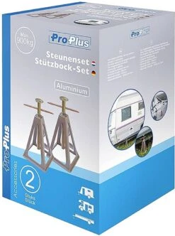Proplus Steunenset Voor Caravans Aluminium Zilver 2 Stuks -Auto-Onderdelen 893x1200 2