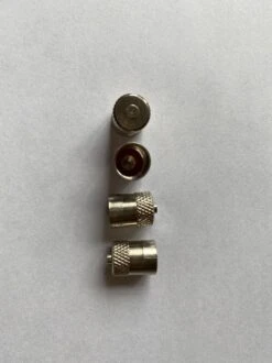 4 LANGE PREMIUM RVS Ventieldopjes Voor De Auto - Ventieldop - Zilver - Lang - Autoventieldop - Ventieldoppen - Ventieldop - Dop - Doppen