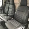 Pasvorm Stoelhoezen Set (stoel En Duobank) Ford Transit Custom 2012 T/m Heden - Kunst Leer Zwart