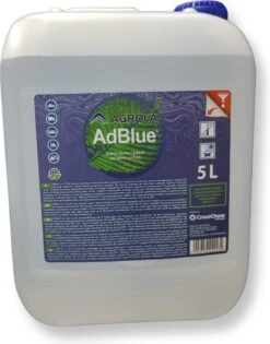 ADBLUE® - Voor Alle Automerken - INCLUSIEF SCHENKTUIT - AUS32 - 5 Liter - EURO 5 / 6 - AGROLA