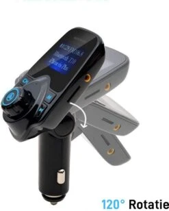 Bluetooth FM Transmitter Auto / FM Transmitter Draadloze Bluetooth Carkit / MP3 Speler/ Handsfree Bellen In De Auto / USB Lader / Radio / TF/SD Kaart Poort / AUX Input / 2 USB Poorten / USB Oplader / Audio / Radio / SD/TF Kaart / T11 -Auto-Onderdelen 961x1200 3