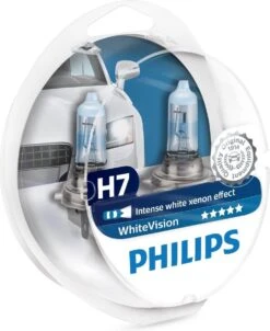 Philips White Vision H7 55W/12V Halogeen Lampen, Set à 2 Stuks -Auto-Onderdelen 980x1200 2