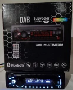 Autoradio Met Bluetooth, SD, USB,SUB,MP3 En FM/DAB Radio 4x 75 Watt (app Controle) -Auto-Onderdelen 982x1200