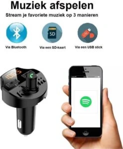 Auto FM Transmitter - Bluetooth - Handsfree Bellen - USB - Carkit - Audio Receiver - Oplaadfunctie - Auto Accessoires -Auto-Onderdelen 991x1200 1