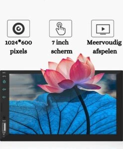 Universele Autoradio Met Bluetooth, USB & Aux - Handsfree - Mirrorlink - Radio Met Microfoon - GRATIS Achteruitrijcamera -Auto-Onderdelen 991x1200 2